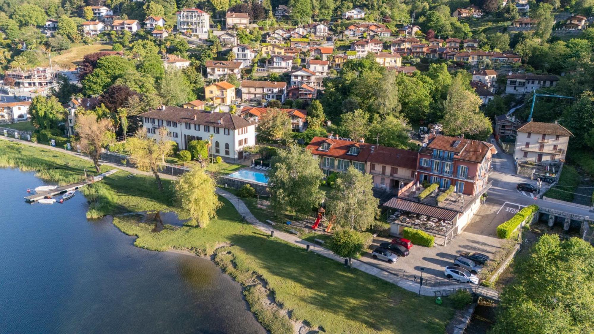 Hotel Ristorante La Quartina Mergozzo Exterior foto